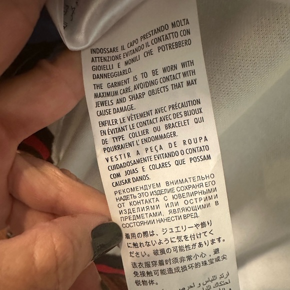 Gucci Blue Floral Bomber Sequin Jacket Flower print technical jersey - Picture 4 of 8